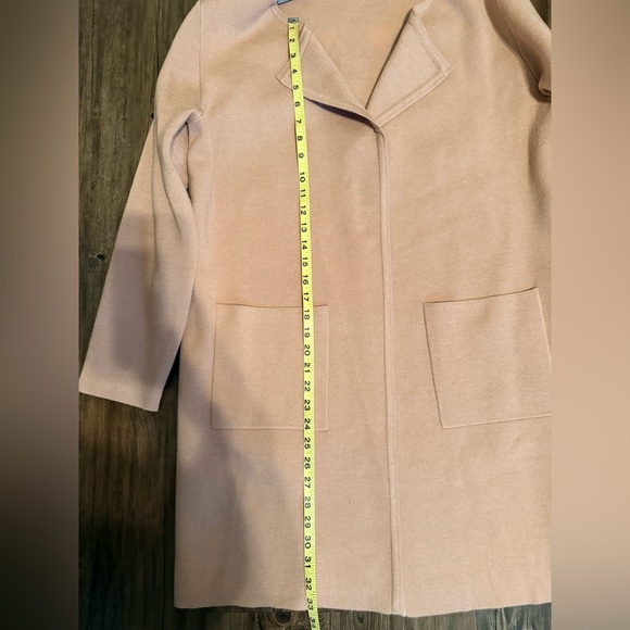 Stylish Tan Open Front Cardigan - Picture 4 of 6